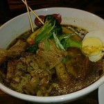 生ラム炭焼きカレー