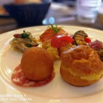 リストランテ シーヴァ - 前菜の盛り合わせ