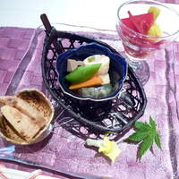 ENCUEIL 神戸北野 - 2100円和がメインの和洋折衷ランチ：１つ目の前菜