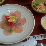 太郎茶屋 鎌倉 - 生ハムとアボカドのチーズごはん