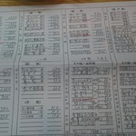 金田 - メニュー