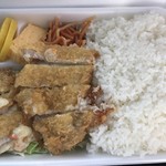 あご八 - 料理写真:ポテサラカツ弁当