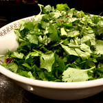 スパイス・ラー麺 卍力 - ＜2017年09月再訪・13回目＞スパイスラーメン・トリプルパクチー・1,230円