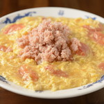 中国料理　西街 - 蟹トマトあんかけ玉子炒飯