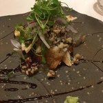 レミニセンス - 三河一色産の鰻と松茸。これも鰻の火入れが最高です。