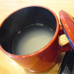 蕎麦 ひのや - 【2011.04　再訪＝∞】　そば湯まで全飲みです