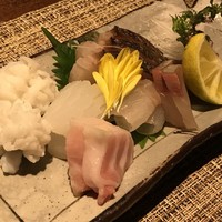 膳夫 高木 - 旬のお造り盛り合せ