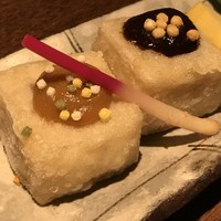 膳夫 高木 - 胡麻どうふ揚田楽