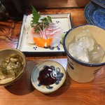 Shima Uta Izakaya Kiyama - 刺身に泡盛！