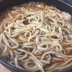 すき焼･鍋物 なべや - うどん投入