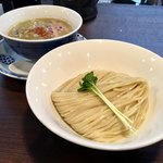 らぁ麺 紫陽花 - 鶏油煮干つけ麺