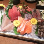 梅月 - お刺身盛合せ(大)
