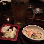 75294922 - 生ビールとお通し