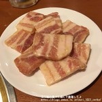 峰家 - 豚三段バラ