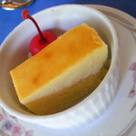 パレスサイドホテル Fermata - デザート　チーズケーキ