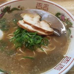 鶏めし ラーメン さん-いち - 鶏白湯系らーめん 醤油  590円(2017/10/22)