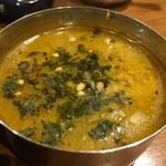 SPICY CURRY 魯珈 - 限定のアサリ出汁キーマカレー（200円）