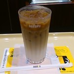 ドトールコーヒーショップ - ハニーカフェオレ(アイス)Mサイズです。(2017年10月)