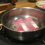 和牛 まつした - 最初はつくってくれるよ