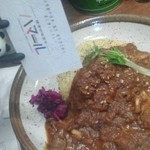 横濱カレー商会ハマール - きのことひき肉カレー♫