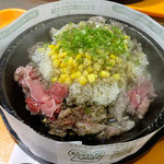 ペッパーランチ - お肉たっぷりビーフペッパーライス900円