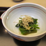 すし処 かね田 - しどけのおひたし