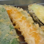 ピーマン・かぼちゃ・なす天です