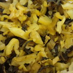 天麩羅処ひらお - 高菜です