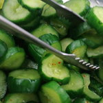 天麩羅処ひらお - 胡瓜もイイ感じです！