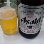 天麩羅処ひらお - まずはビールで！