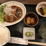 Ichikawa - 日替わり膳・肉（豚ばら肉かつ カレーソース）850円