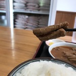 永井食堂 - 永井食堂(群馬県渋川市上白井) もつ煮定食