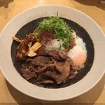 饗 くろ喜 - 松茸と牛ロースの和えそば（2,500円） 2017.10