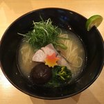 饗 くろ喜 - 鰤塩そば（1,300円）※季節の限定 2017.10