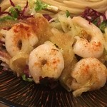 饗 くろ喜 - 海老味噌煮干しつけそば トッピングアップ（饗 くろ㐂）※季節の限定 2017.9