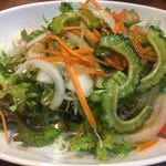 壱番座 - 島野菜のサラダ。