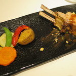 リストランテ サクラ - 仔牛のロースト　ヘーゼルナッツ　マルサラワイン