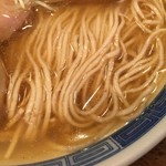 中華そば しば田 - 麺