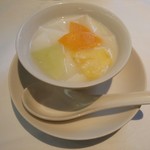 新橋亭 - 杏仁豆腐【2017.10】