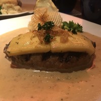 旬菜ステーキ処 らいむらいと - チーズハンバーグ