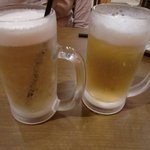 焼豚足 ぶ吉 - 生ホッピーと生ビール
