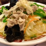 ラーメン屋 壱番亭 - 肉野菜たっぷり350g