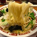 ラーメン屋 壱番亭 - 中太麺