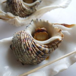 海美来 - サザエのつぼ焼き アップ！