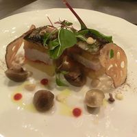ステーキ＆ワイン オクソン - 秋刀魚のコンフィと里芋のミルフィーユ仕立て　2017.10.07