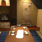 Tedukushi Ryourisa Bou Yoshibou - 堀ごたつ式で床暖房付。足元あったかです。5~6名様個室