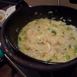 酒肴幾の - 鍋の後の雑炊