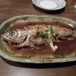 酒肴幾の - 黒むつの炊いたの