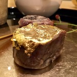 Hakuza Nihombashi - 加賀棒茶とお菓子一品のお菓子 2016/09/14