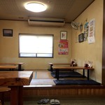 叶屋 - 前回はこの小上がりで